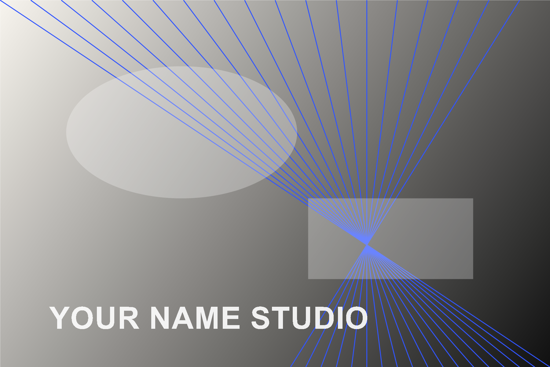 Abstract portfolio hero artwork
